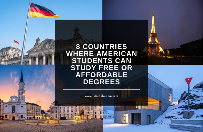8 Countries Where American Students Can Study Free Or Affordable Degrees